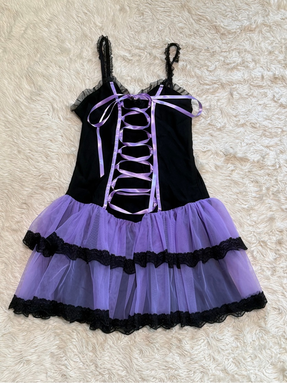 Widow Lavender Bring Me To Life Corset Dress - Size Medium